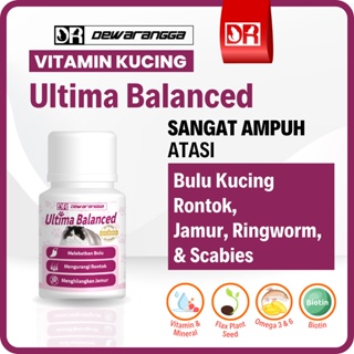 Image of Vitamin Kucing Ultima Balanced Dewarangga - Mengatasi Bulu Kucing Rontok, Jamur, Ringworm, dan Scabies