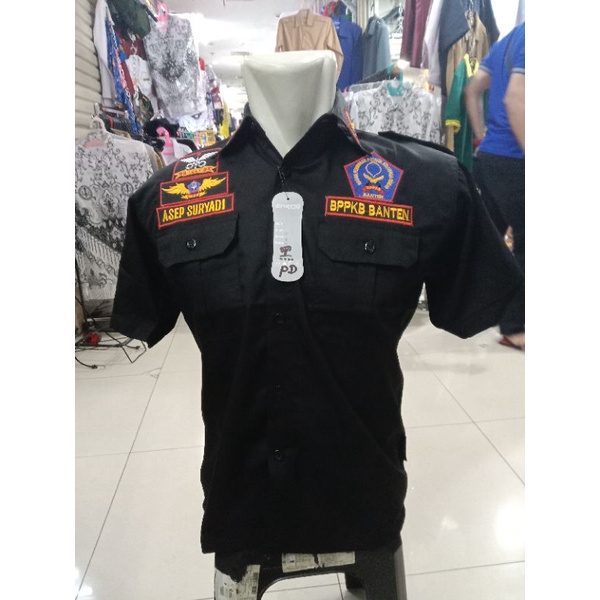 Kemeja BPPKB Banten/baju kemeja bppkb Banten.