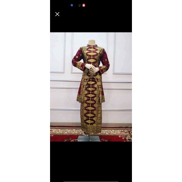 batik songket naga merah