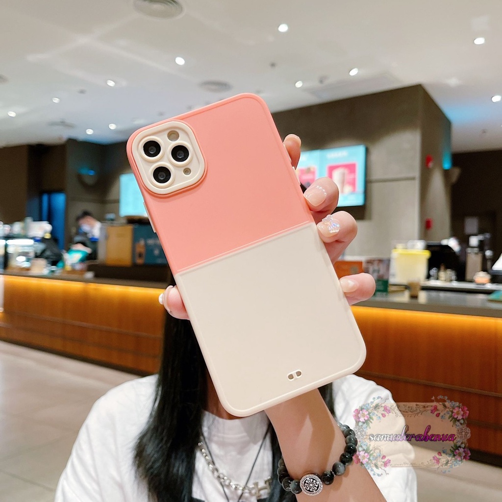 CASE FYP CANDY MACARON PROCAMERA DOFF OPPO A17 A77S A57 2022 SB4428