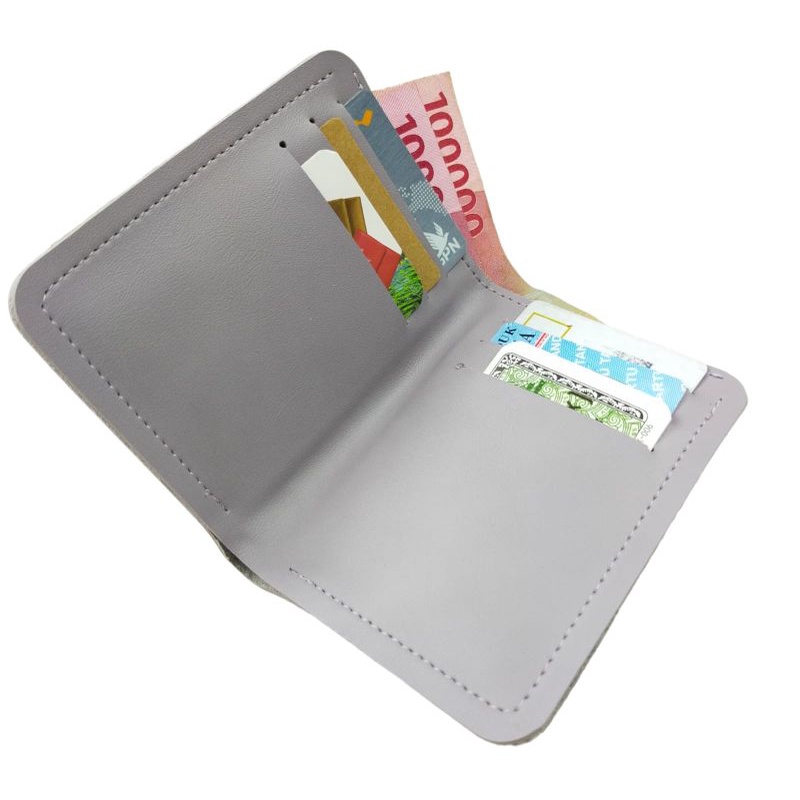 CARD HOLDER Dompet lipat wanita mini dompet tipis mini wanita import