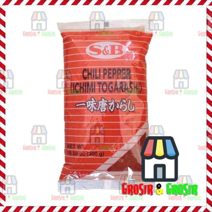 

S&B ICHIMI TOGARASHI / CABE BUBUK / CHILLI PEPPER 300 GR