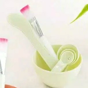 IKILOSHOP Mangkok Peracik Masker Wajah DIY 4in1 Mas Bowl Tool/tempat masker