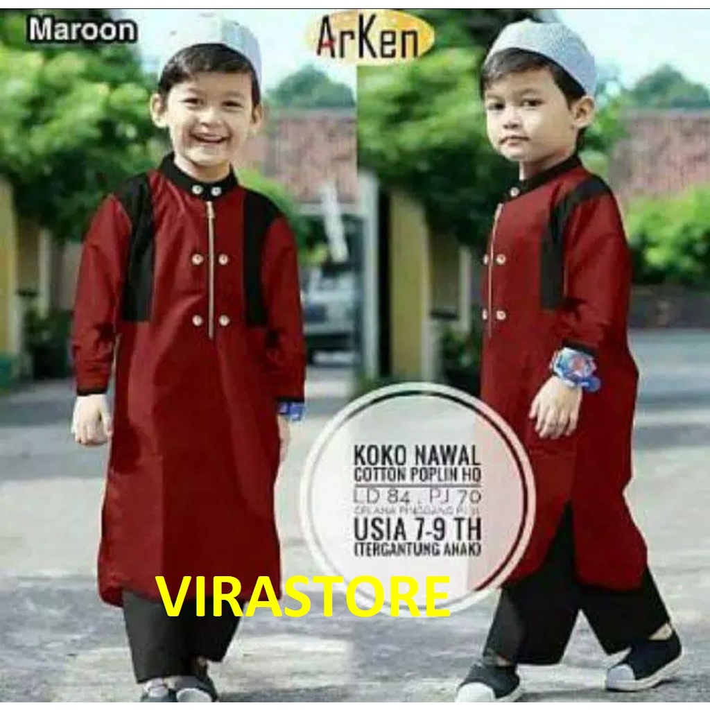 BAJU KOKO ANAK TERBARU / KOKO ANAK LAKI-LAKI 2022 TERMURAH LEBARAN / SETELAN KOKO ANAK 0 - 12 TAHUN 