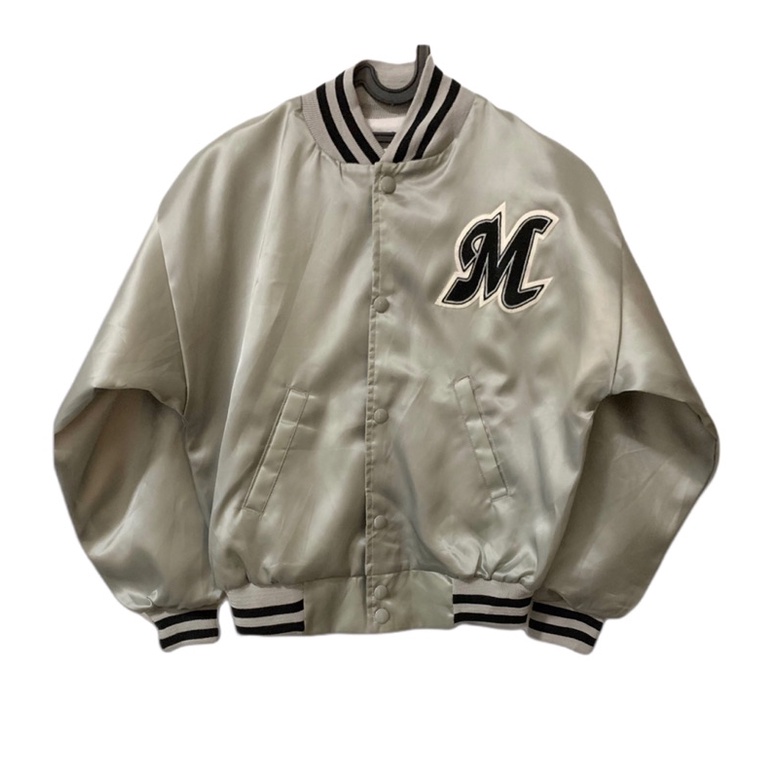 jaket varsity wanita ukuran M-jaket varsity ukuran M second-jaket varsity second premium -jaket vars