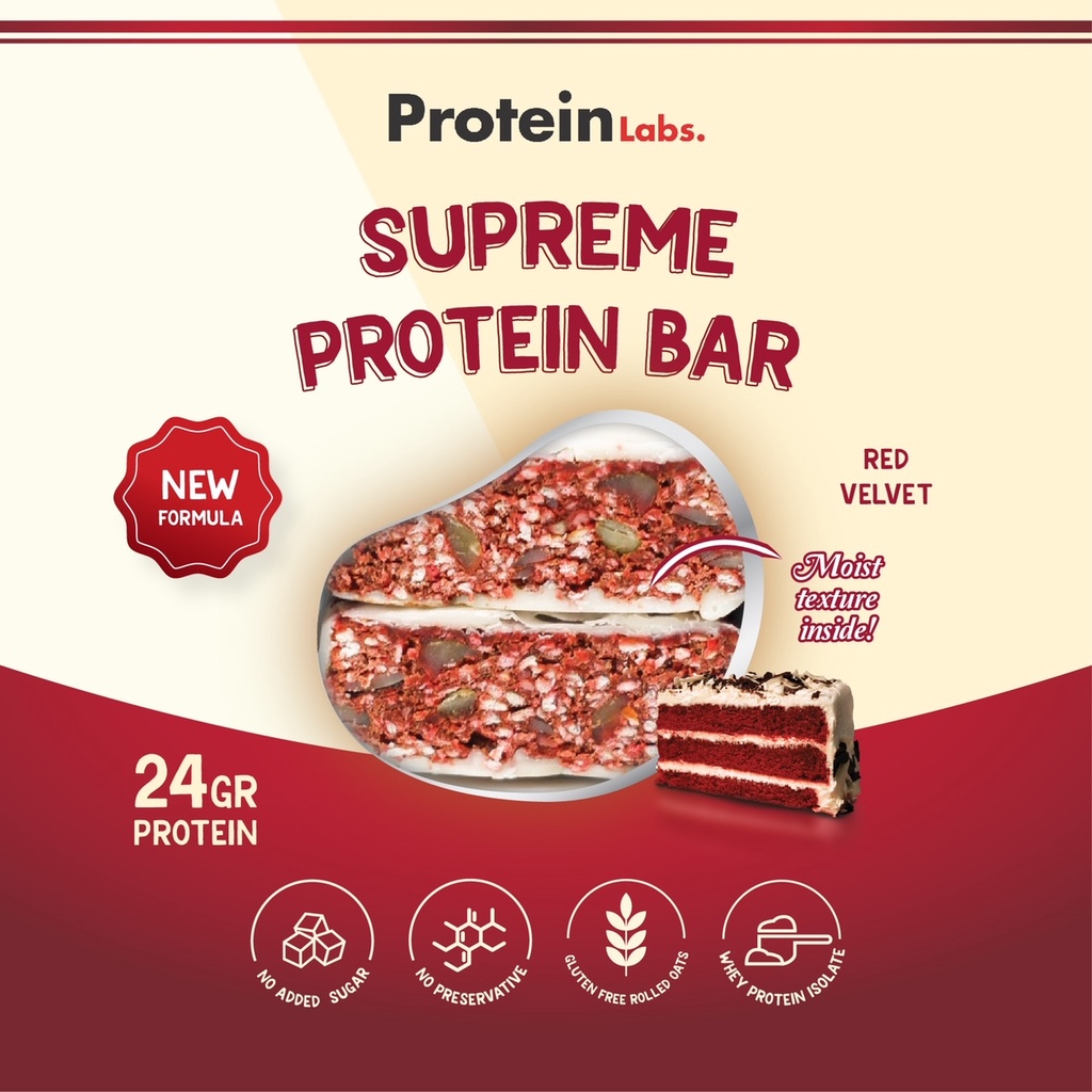 

GFD Protein Bar - Supreme Velvet 24g Protein