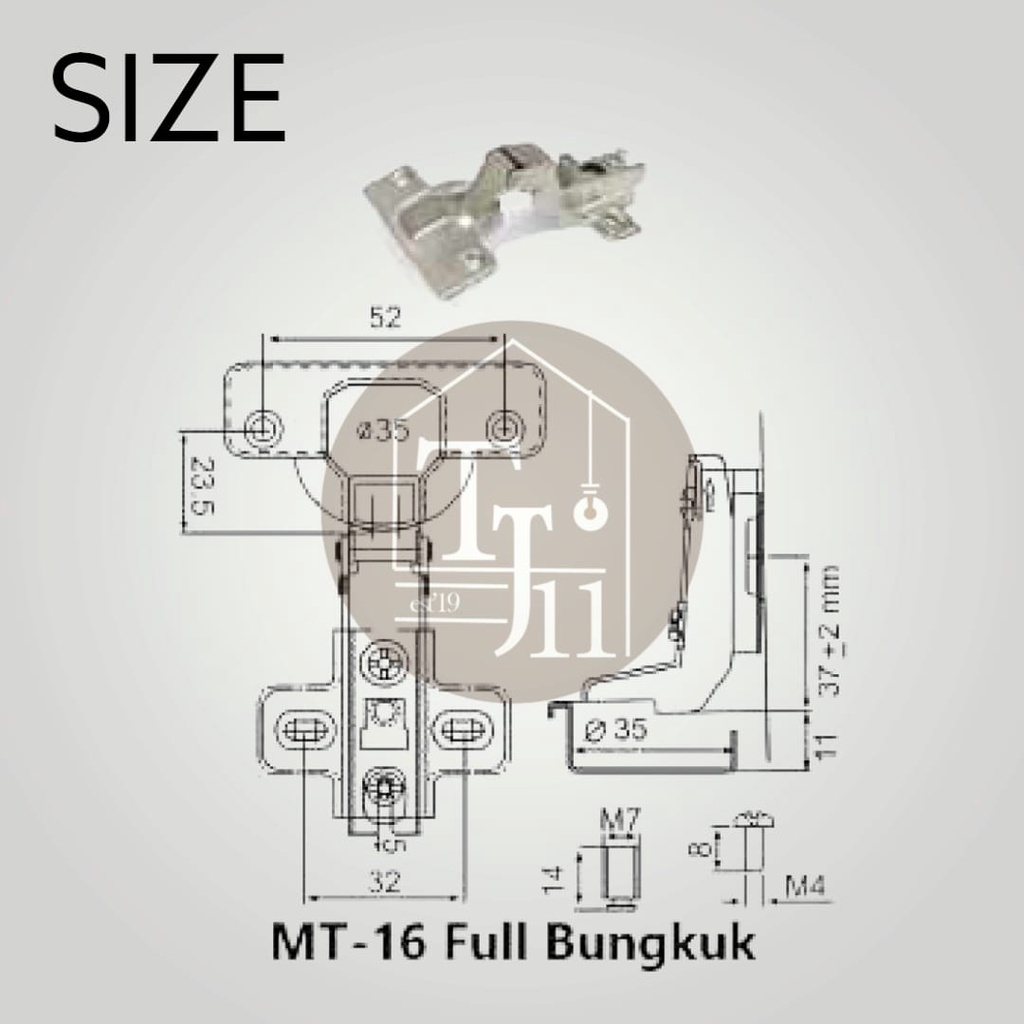 ENGSEL SENDOK HUBEN MT / MOTION TRACK HUBEN