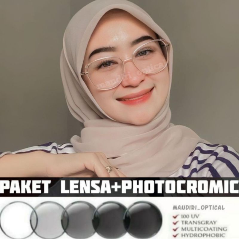 Kacamata wanita (paket frame+lensa antiradiasi) | kacamata minus | kacamata photocromic | kacamata murah | frame 8830