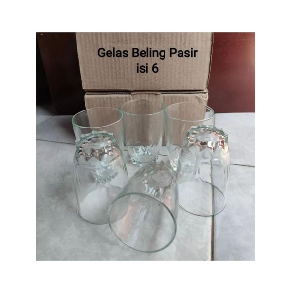 *GELAS BELIMBING/GELAS JADUL/GELAS KUNO)GELAS KACA /CANGKIR KACA