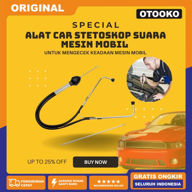 Alat car mobil Stetoskop Suara Mesin diagnosa mesin service kedaraan mobil motor Mobil Engine Diagnostic Tools