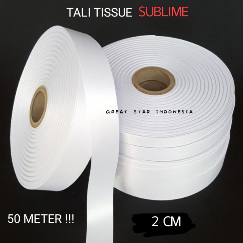 

TALI TISSUE SUBLIME ROLL 2 CM X 55 YARD (50 METER) IMPORT