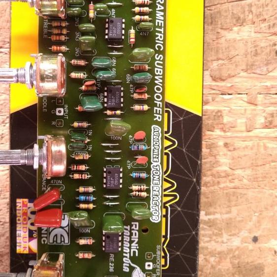 kit tone control stereo parametrik subwoofer