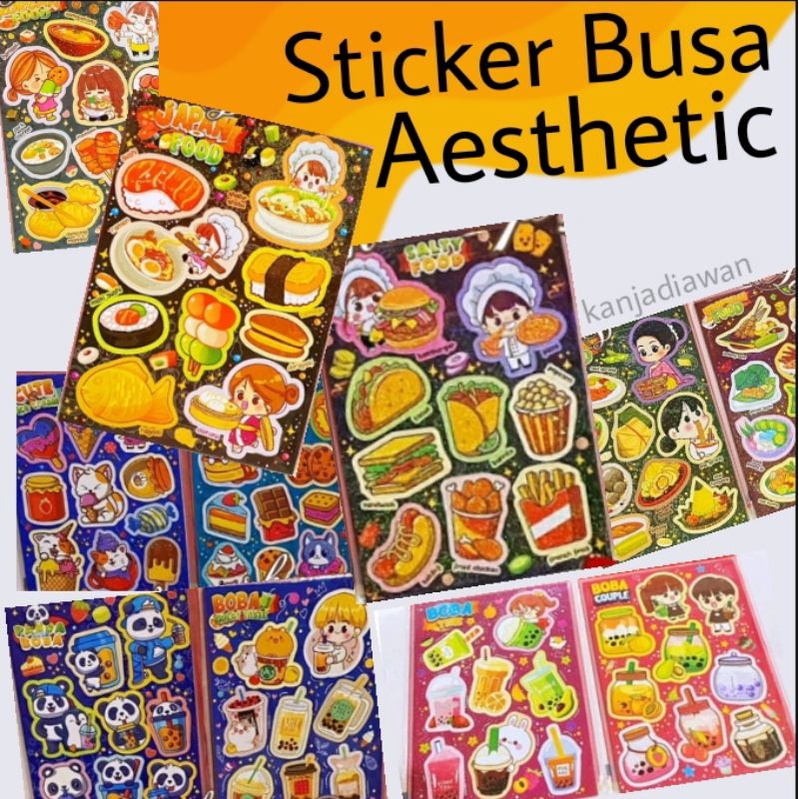 

Aesthetic Sticker Busa Bling Bling Stiker Aestetik