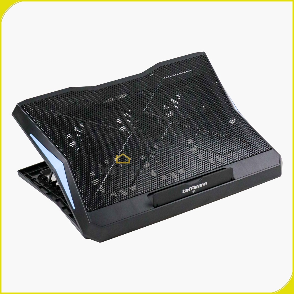 Taffware MC Gaming Cooling Pad Laptop 6 Fan Q3 Black