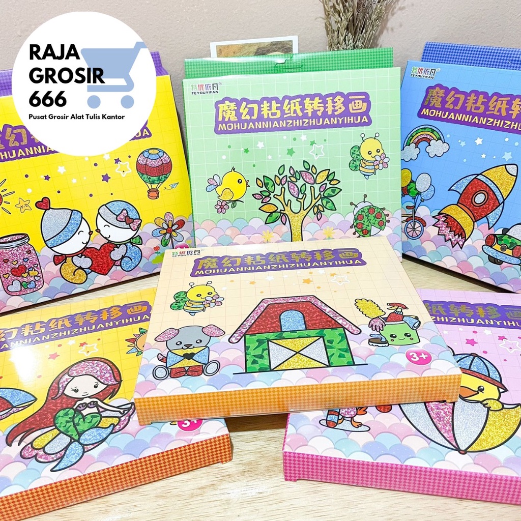 

KERTAS ORIGAMI KREATIFITAS teyouyifan MEWARNAI DIY ASAH OTAK ANAK