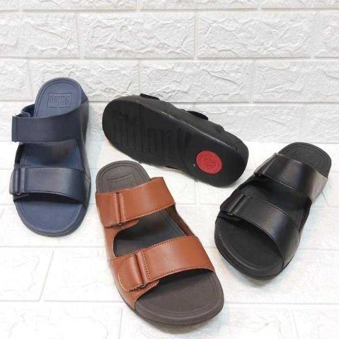 LD964 Sandal Fitflop Dass Slide Man Sandal Pria