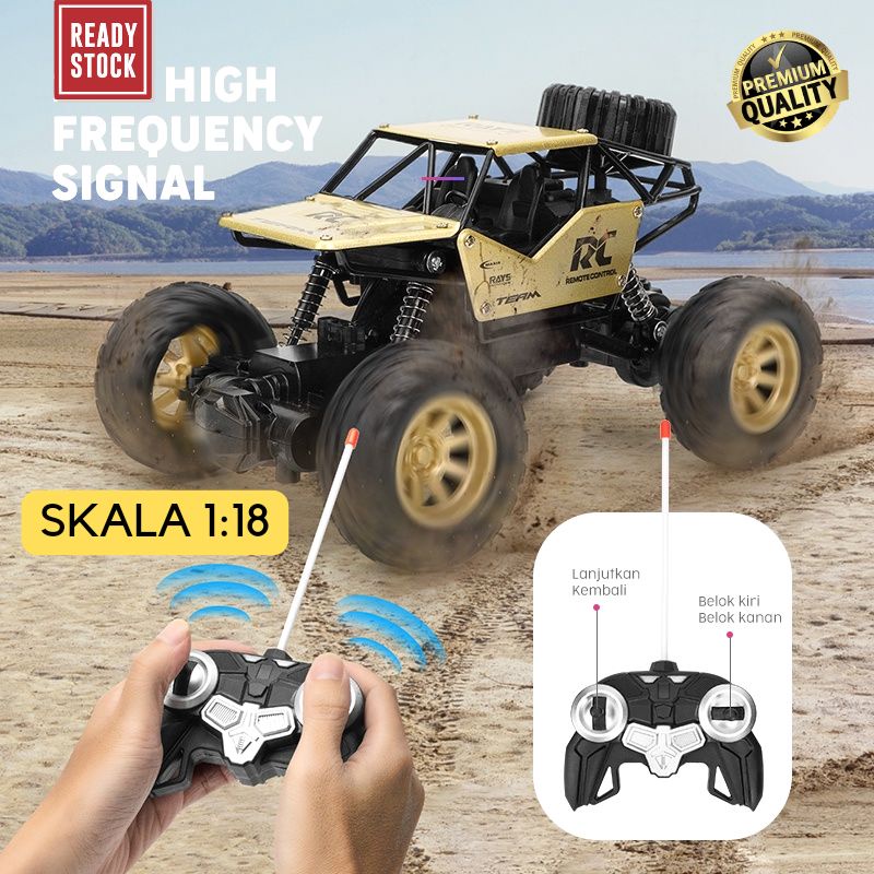 PROMO!! Mobil Remote Control Rock Climber Offroad Mainan Mobil Remot