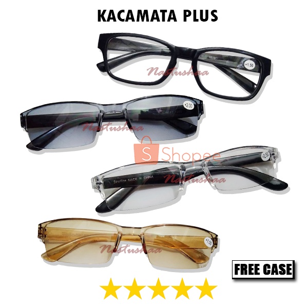 Kacamata Baca Plus [+]Trendy Korea Style |Kacamata Baca Plus Warna