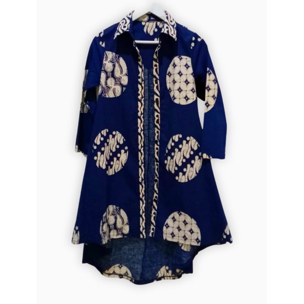ATASAN WANITA BLOUSE TUNIK MOTIF ETNIK ORIGINAL BALI