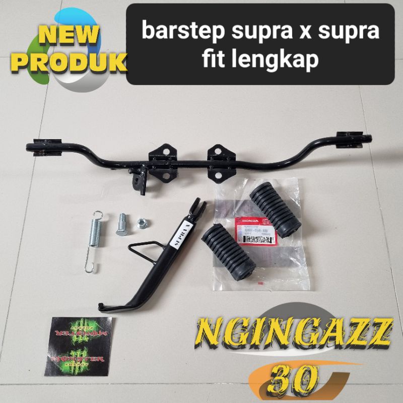 besi barstep footstep step pijakan kaki depan supra x supra fit lama bahan tebal