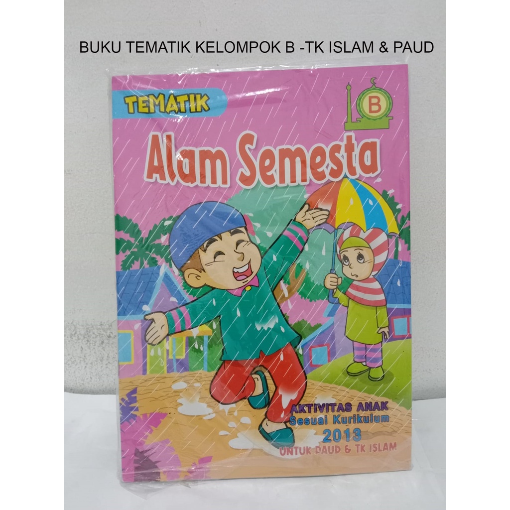 Jual BUKU SERI TEMATIK KELOMPOK B -TK ISLAM&PAUD(K2013) | Shopee Indonesia