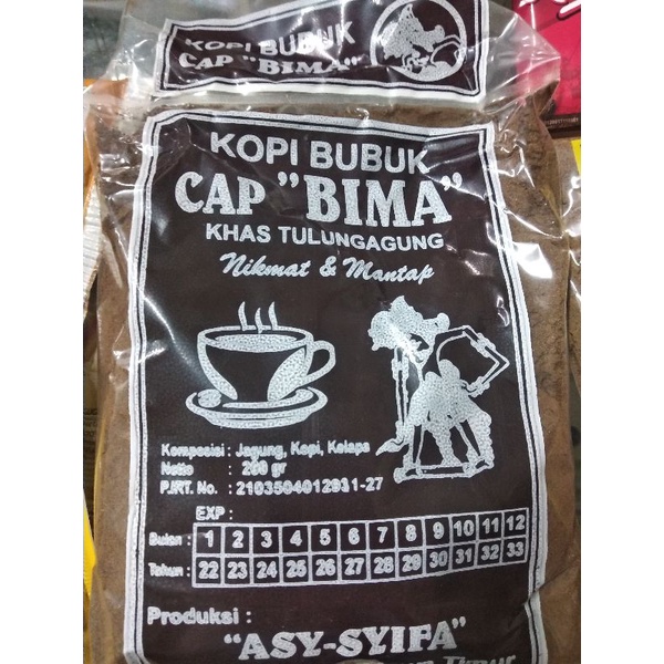 

Kopi bima 200gram