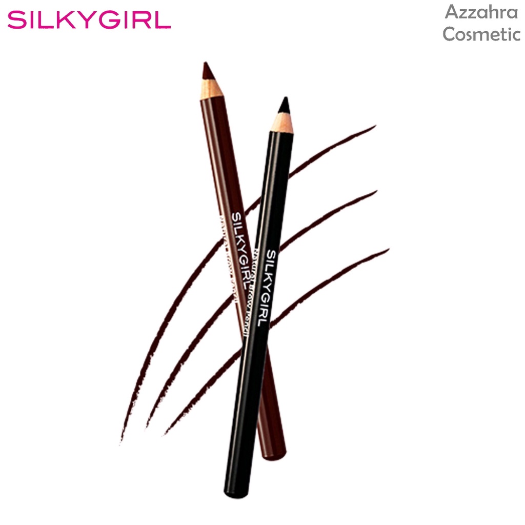 SILKYGIRL Natural Brow Pencil | Eyebrow Pencil | Pensil Alis