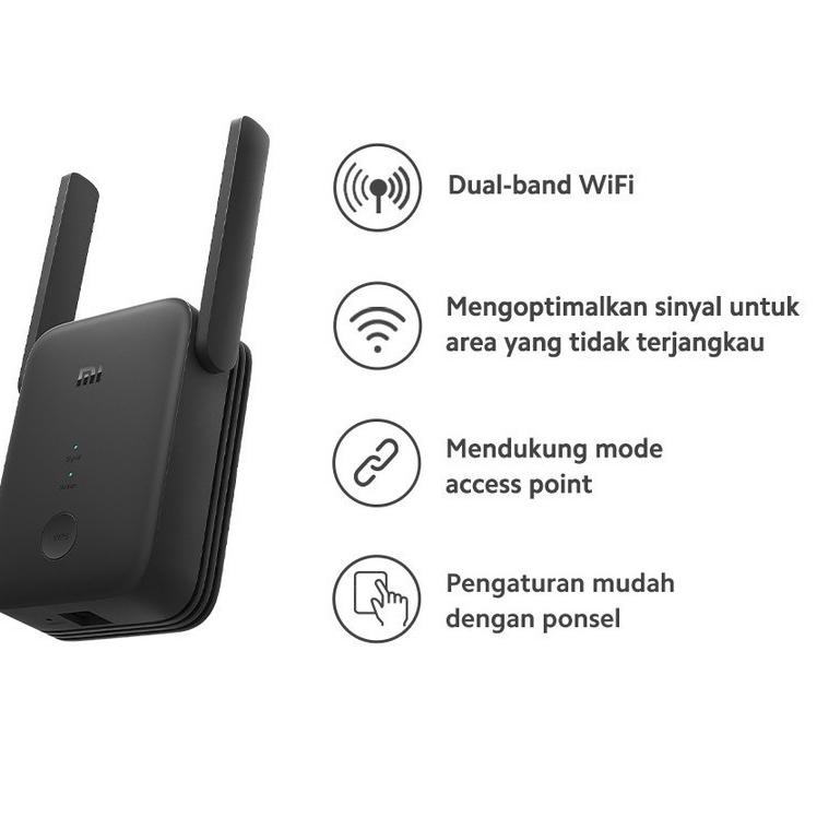 Terbaik Xiaomi Mi WiFi Extender Pro AC1200 Repeater Penguat