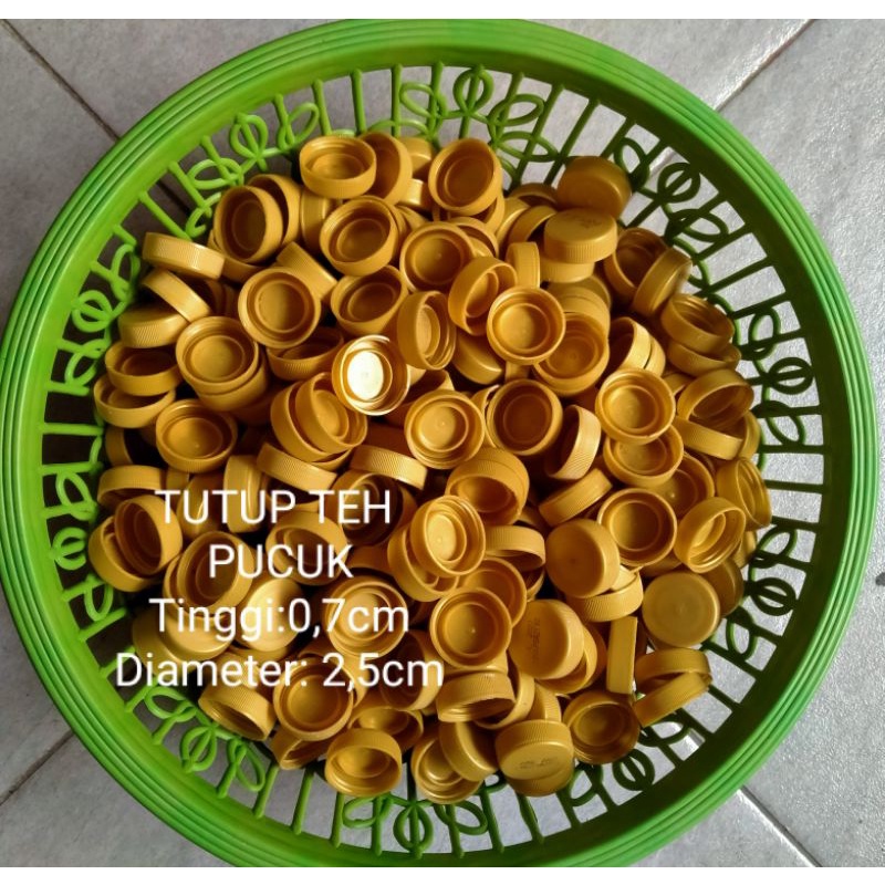 TUTUP BEKAS  TEHPUCUK, SPRITE,FANTA (50biji)