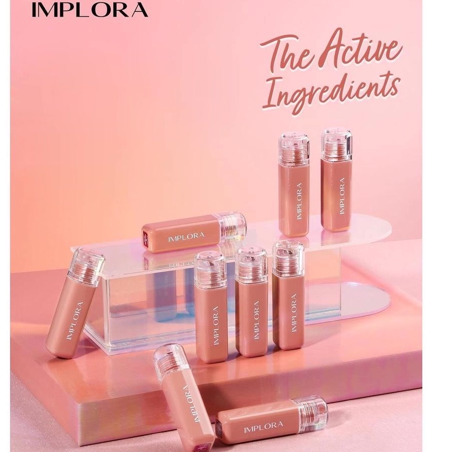 IMPLORA Jelly Tint | Lip Tint Glossy | BPOM