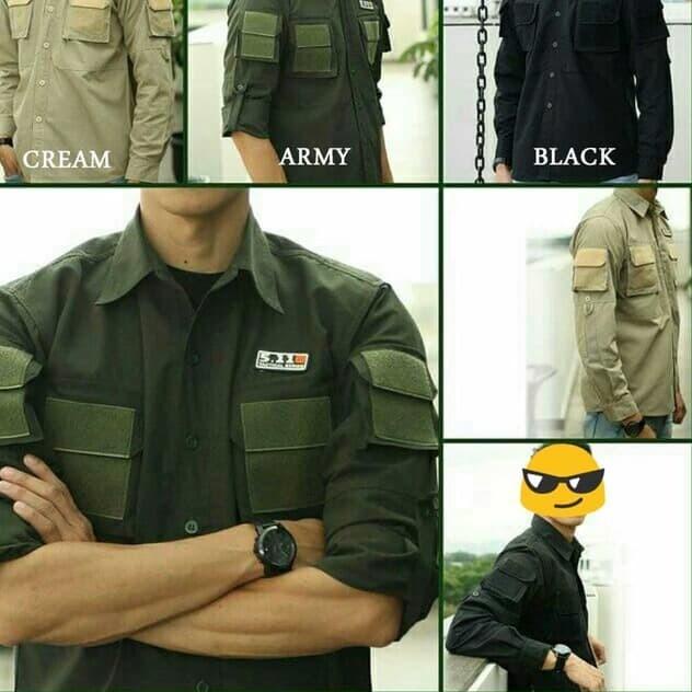 BAJU LAPANGAN UKURAN JUMBO|KEMEJA GUNUNG PRIA|KEMEJA 511 TACTICAL