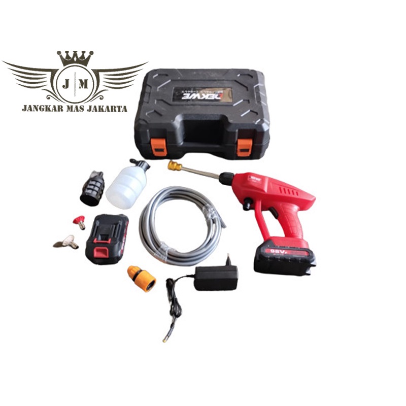 Mesin Steam Cuci Motor Mobil Portable Cordless High Pressure  JKM