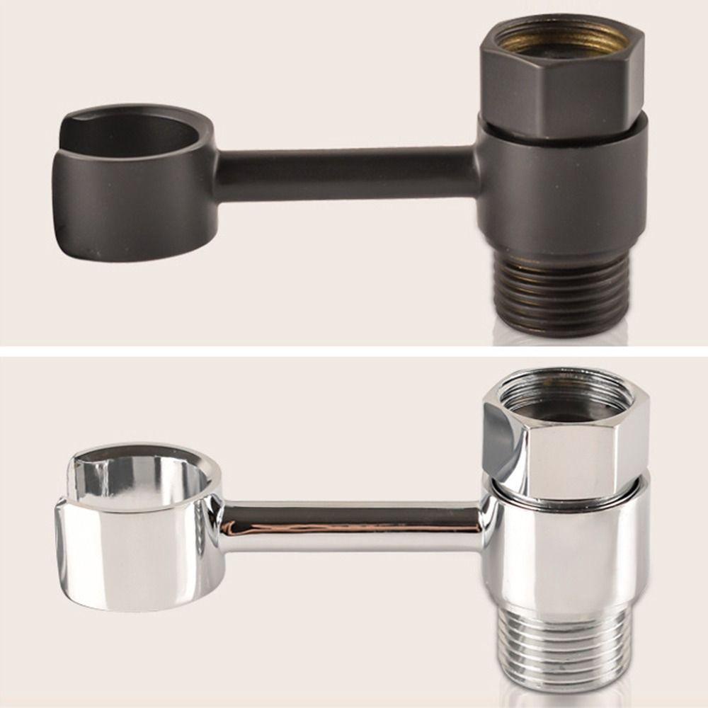 Solighter Sprinkler Penyangga Perlengkapan Kamar Mandi Adjustable Fixed Holder Shower Head Holder