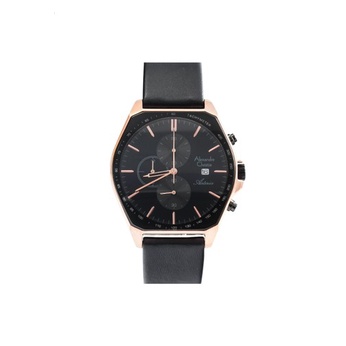Alexandre Christie AC 6648 MCLBRBA Jam Tangan Pria Leather Strap