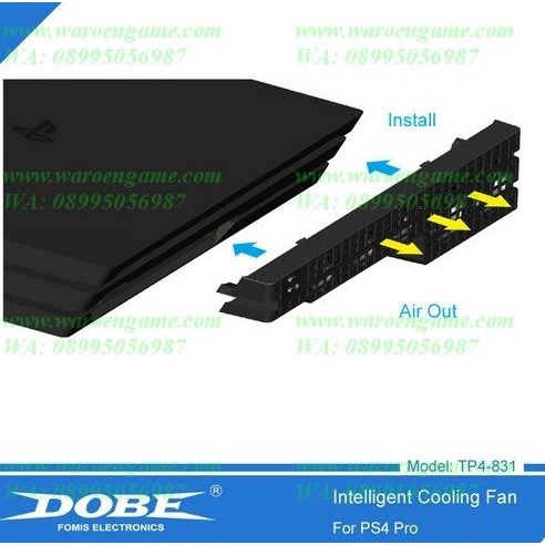 Playstation 4 PRO Intelligent Cooling Fans For PS4 Pro Original DOBE