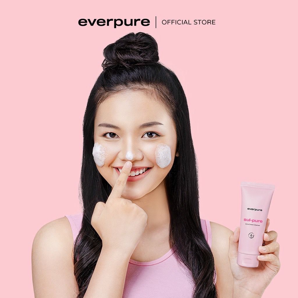 EVERPURE Sul Pure Acne Cream Cleanser