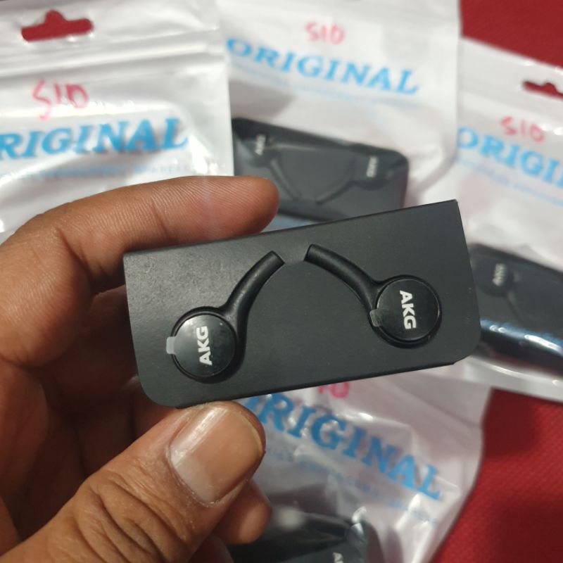 Headset AKG ORIGINAL 100% Samsung , Copotan S10 fresh headset / earphone / handsfree