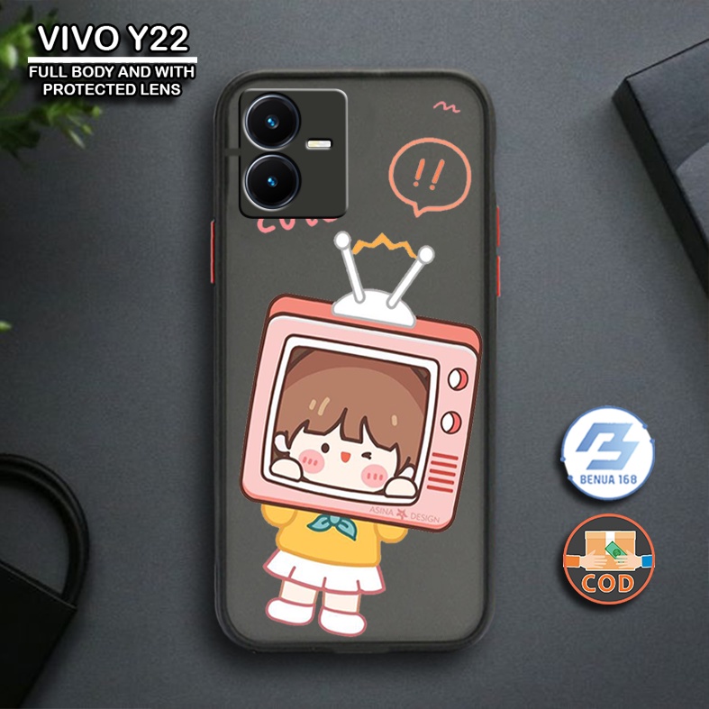 Benua Case - Case VIVO Y22  - Case Hp VIVO Y22 - Kesing Hp VIVO Y22 - Casing Hp VIVO Y22 - Silikon C
