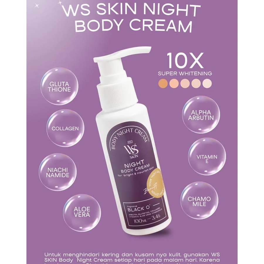 WS Skin Night Body serum