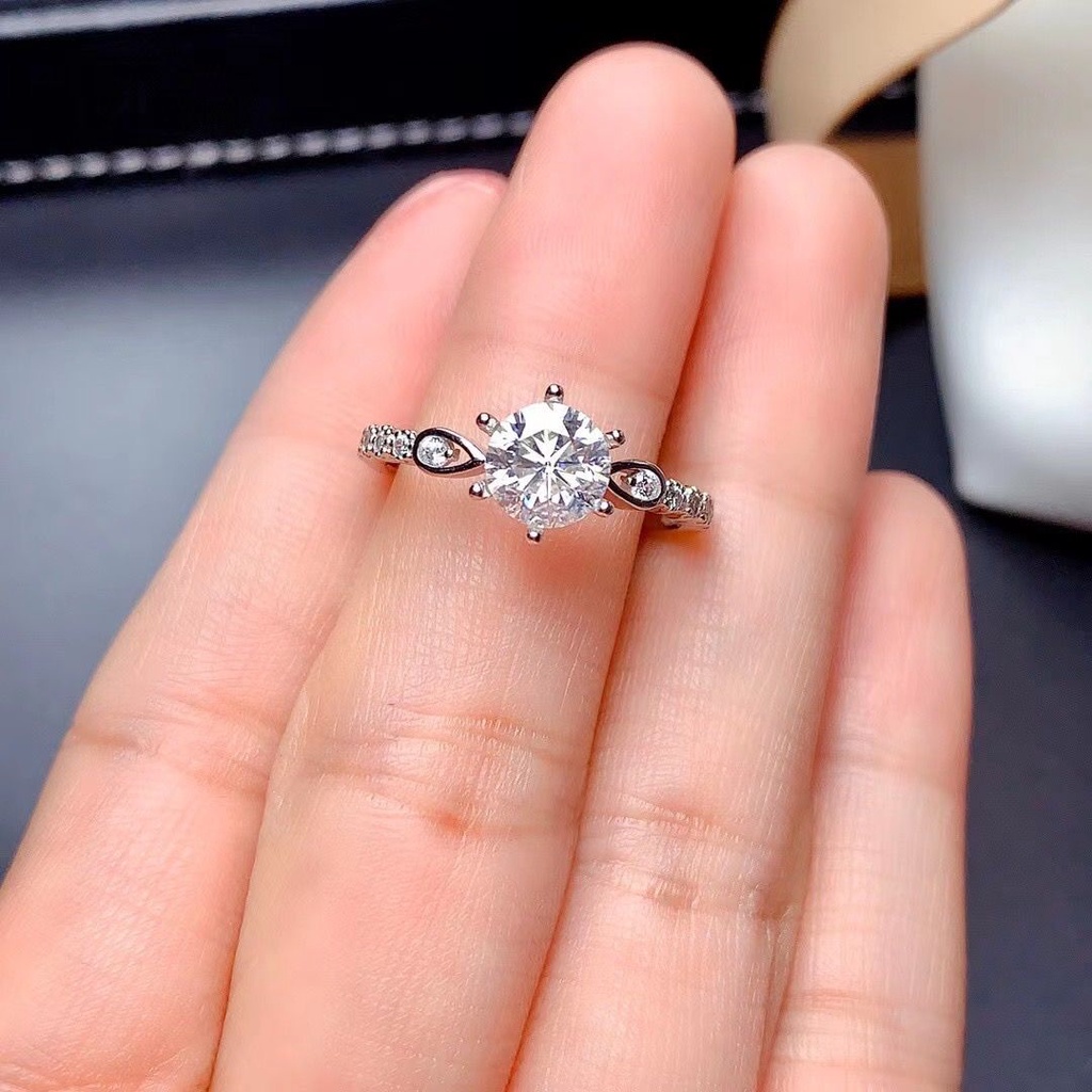 Pandora Cincin 925 Silver Hias Kubik Zirkon Berlian Untuk Wanita