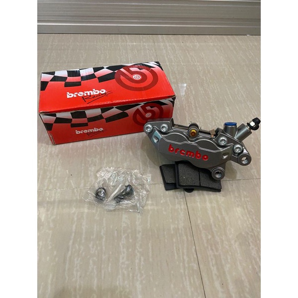 Kaliper Brembo kanan big pot 4piston