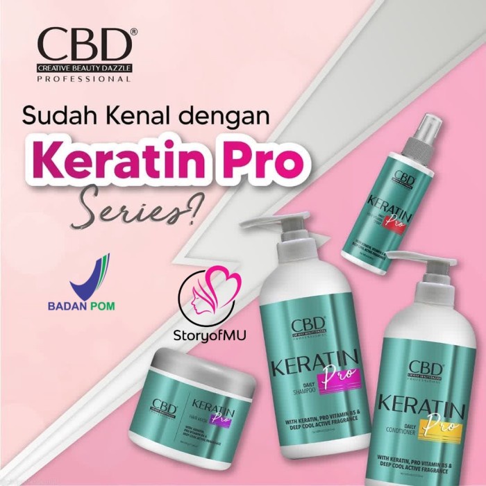 [NEW HAIR TREATMENT] CBD Keratin Series | Hair Vitamin | Hair Mask | Shampoo | Conditioner