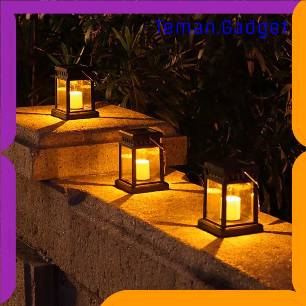 TG-LMP DUOGU Lampu Taman Solar Panel Garden Decoration Candle Warm White - EM301