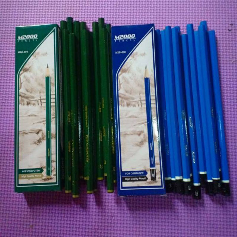 

1lusin Pensil 2B M2000