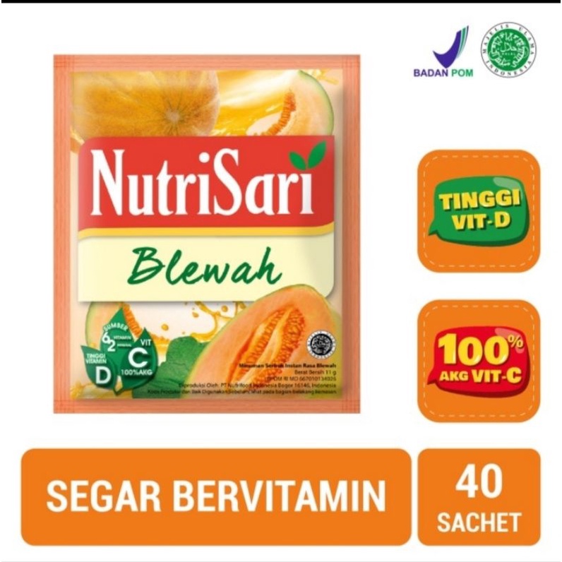 

NutriSari Blewah Harga Per1 Renceng/10pc