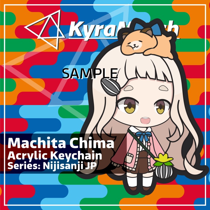 Keychain Nijisanji Japan Machita Chima
 | KyraMerch Anime Fanmerch Dealer