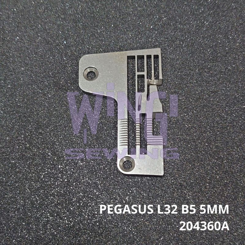 204360A PEGASUS L32 Benang 5 5MM Plat Piringan Mesin Jahit Obras