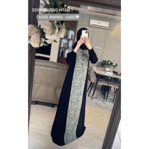 Abaya etnik kaleela by @kaleela.id