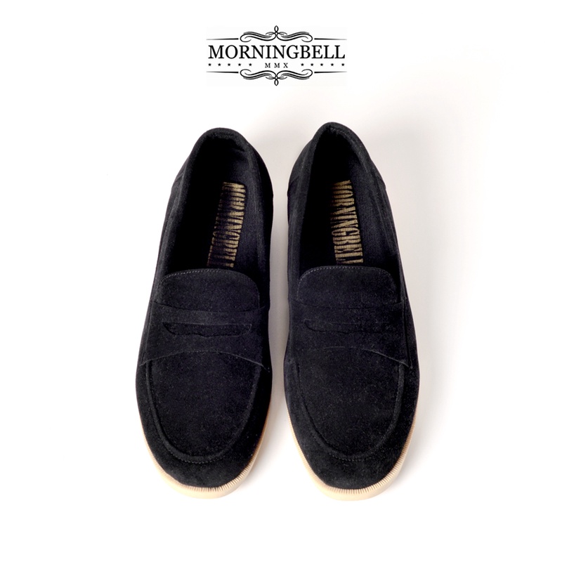 MORNINGBELL LOAFER - SEPATU PRIA SLIP ON /SEPATU LOAFER SUEDE / SEPATU CASUAL SUEDE