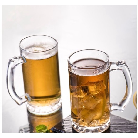 Gelas Beer / Gelas Air Minum / Gelas Bir / Beer Mug Kuat Tahan Panas 500 ML